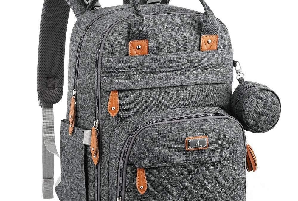 BabbleRoo Multi-Function Diaper Bag Backpack