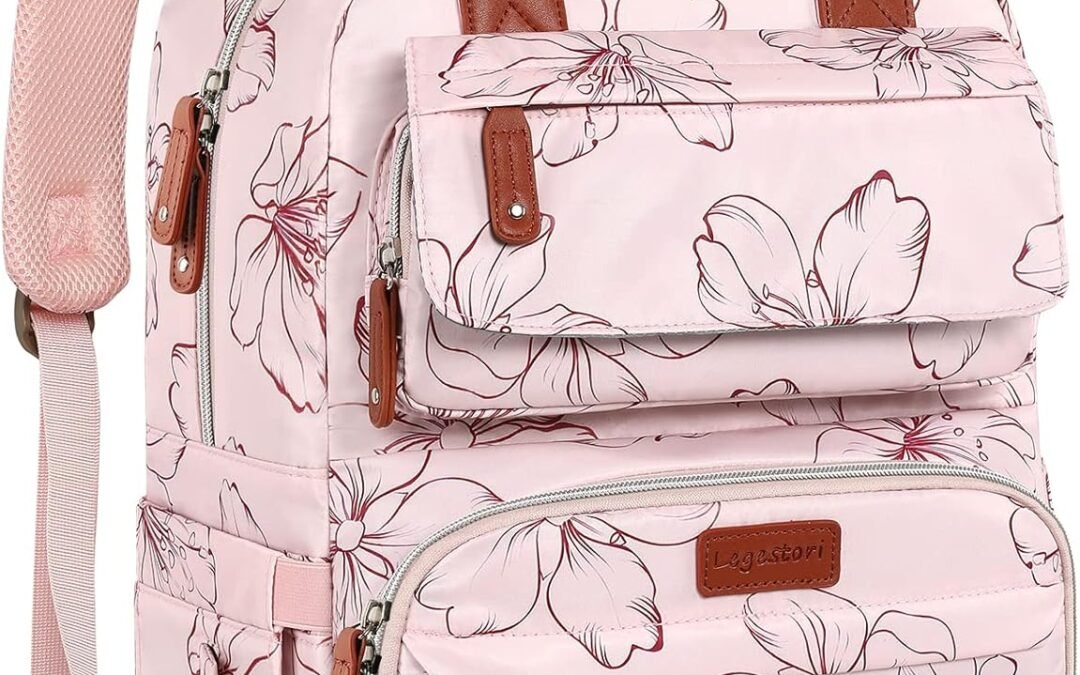 Floral Printed Diaper Backpack for Moms