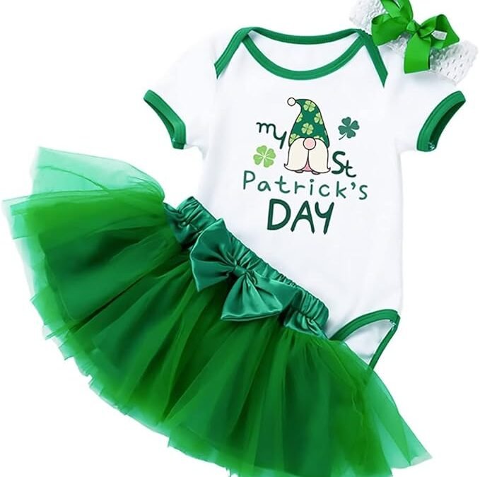 Baby Girl My 1st St. Patrick’s Day Outfit – Bodysuit