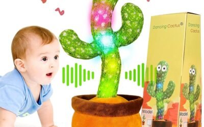 Baby Dancing Cactus Toy: Musical, Talking, and Glowing Educational Toy for Boys and Girls