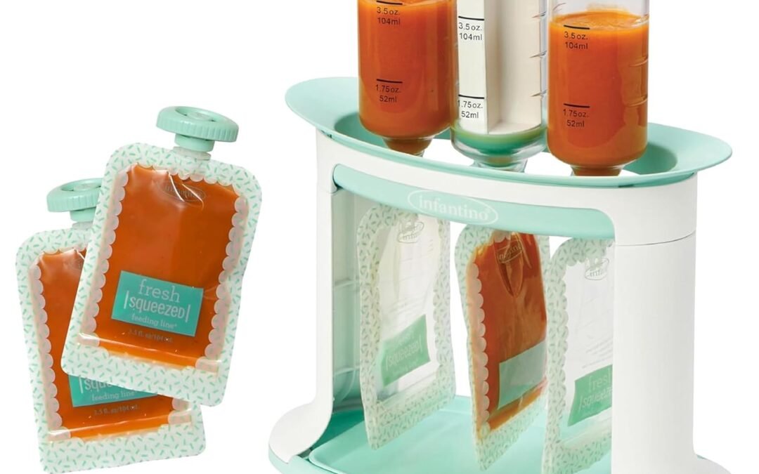 Infantino Squeeze Station: A Must-Have for Homemade Baby Food