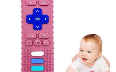 TV Remote Teether: A Fun, Safe Teething Toy for Curious Little Chewers